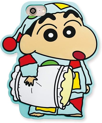 Amazon Co Jp トーシンパック クレヨンしんちゃん Iphone8シリコンケース パジャマしんちゃん 家電 カメラ