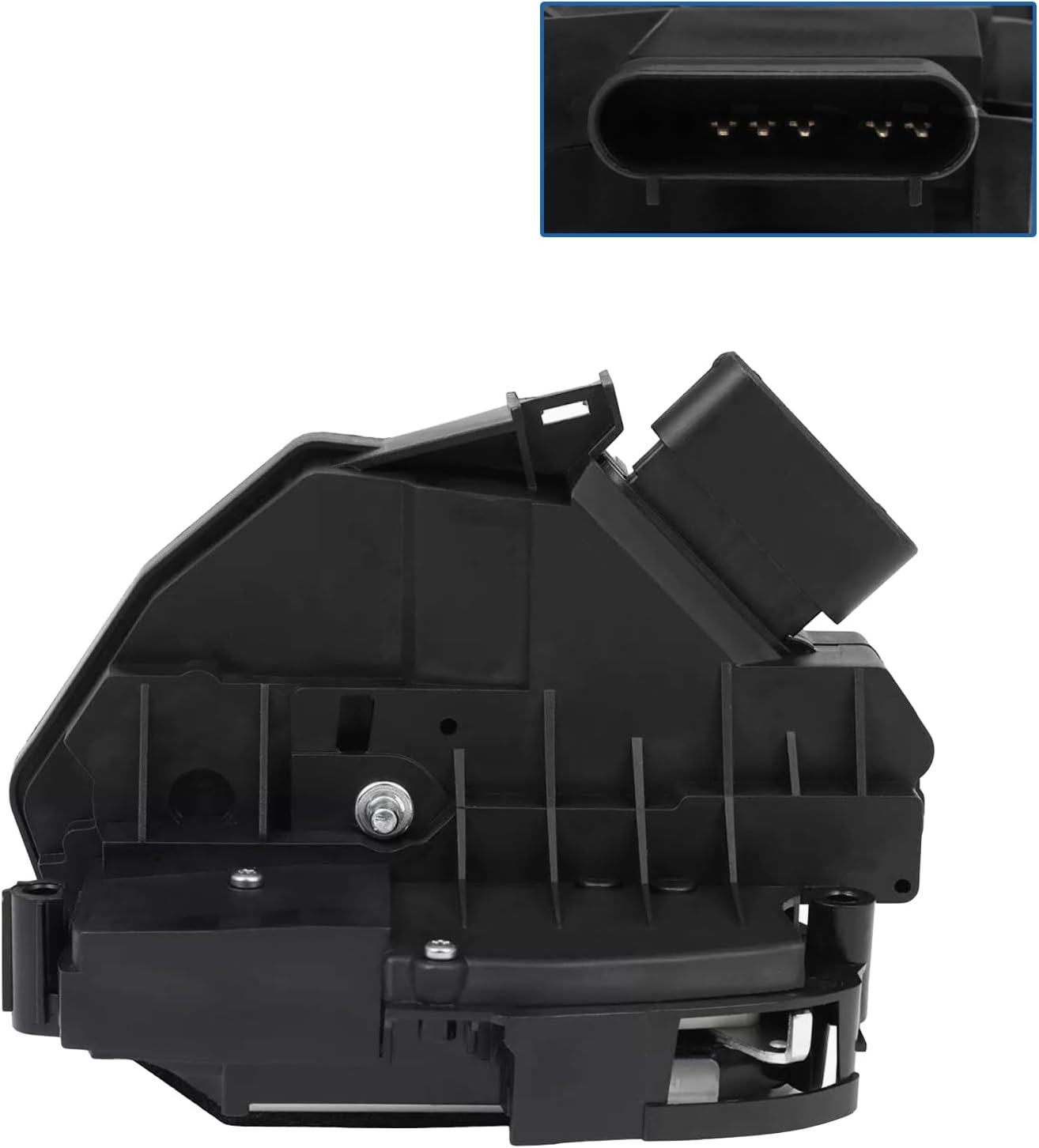 Front Right Passenger Side Door Lock Latch Actuator 5 Pins Fit for Ford Edge 2015-2016, Escape 2013-2017, Fiesta 2011-2016, Focus 2012-2017, Fusion & Lincoln MKZ 2013-2016, BE8Z-5421812-B