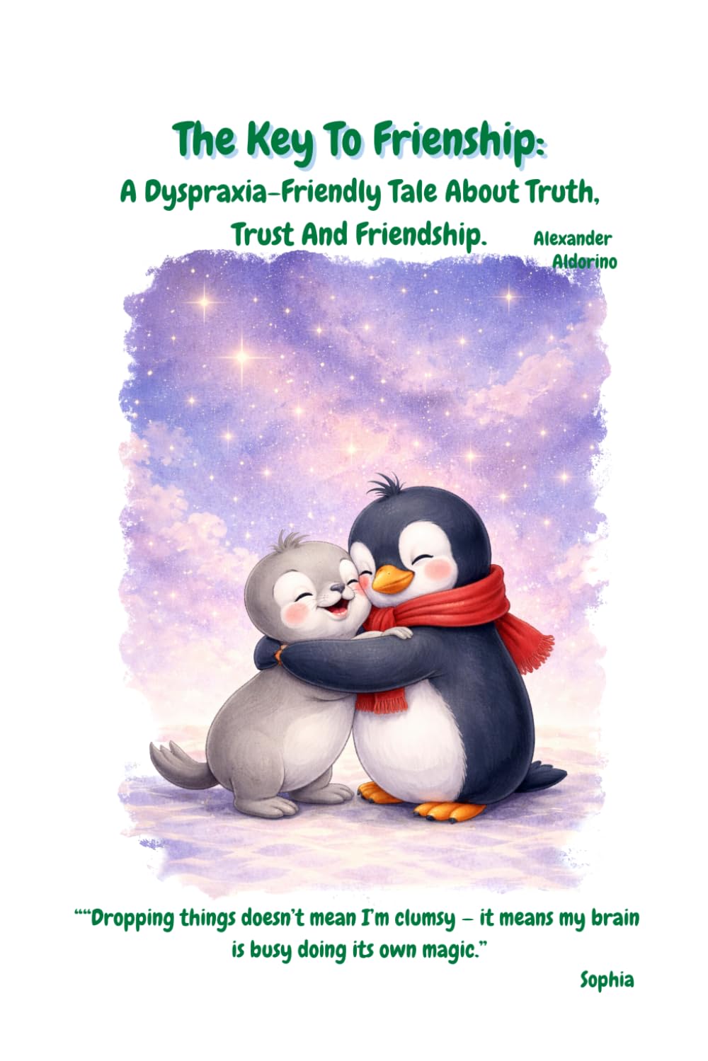 The Key To Friendship: A Dyspraxia-Friendly Tale About Truth, Trust, And Friendship (Neurodiversity Awareness - Little Penguins Series)