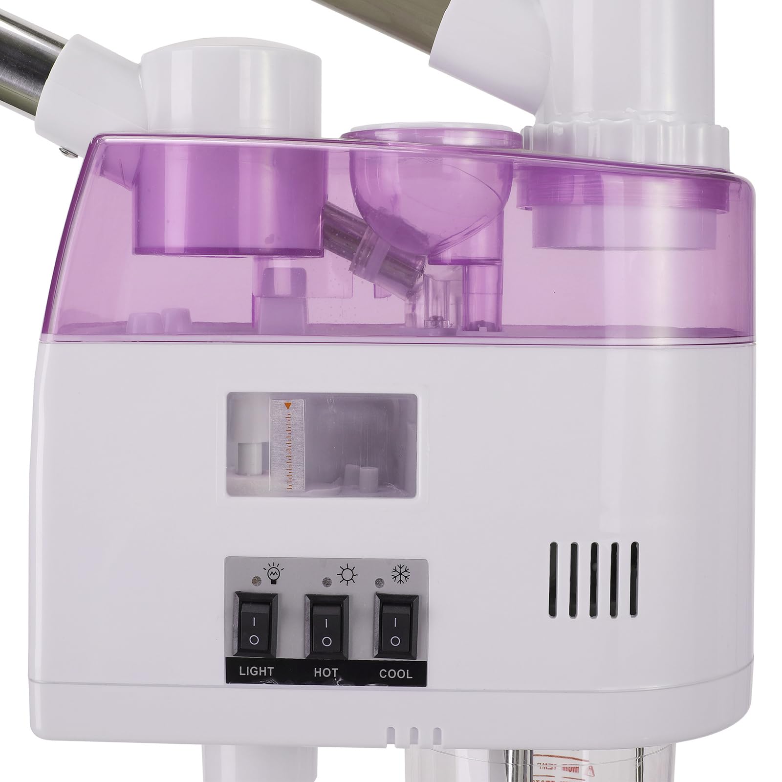 Doppelrohr Kalt und Heißsprüher, 800W Feuchtigkeitsspendende Schönheit Maschine Multifunktions Spa Luftbefeuchter - Schönheit Tiefenreinigung - für Feuchtigkeitsspend und Hautpflege für Zuhause Salon