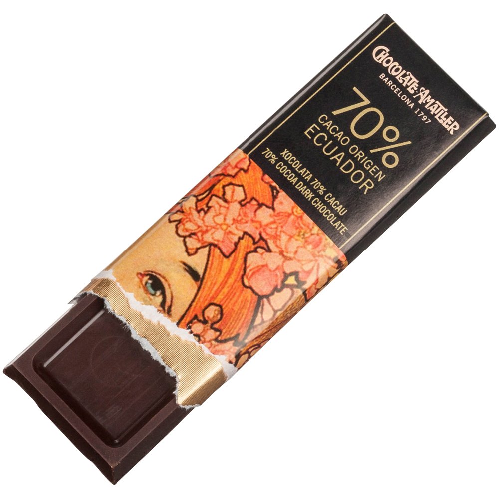 Amattler 'origin chocolate' Dark Ecuador 70% (18g bar)