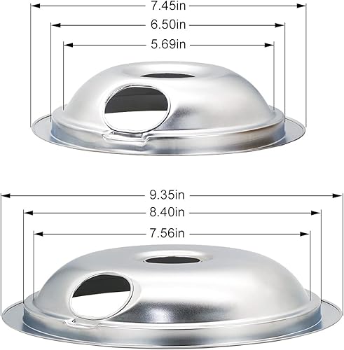 Miniatura 4 de Siwdoy Juego de bandeja de goteo 316048413 y 316048414 y conjunto de elementos de quemador eléctrico MP22YA, compatible con horno Frigi-daire