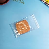 Vista 4 de iMailer - 500 unidades - Bolsas de plástico pequeñas de 4x6 pulgadas, 2 mil Bolsas transparentes reutilizables con cierre