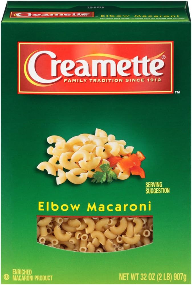 - Elbow Macaroni Pasta, 32 oz Box