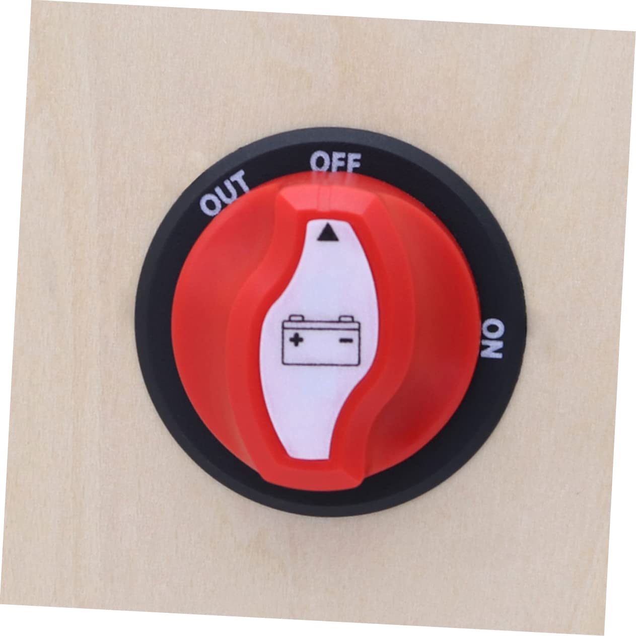 Sosoport 3pcs Battery Cut Off Switch Toggle Switch Volt Battery Disconnect Car Isolator Boat Panel