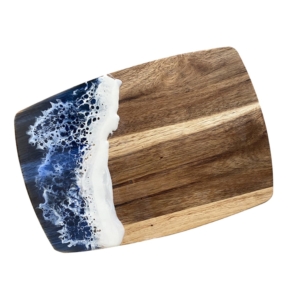 Planche à découper en bois d'acacia idéale pour vos apéritifs et repas de partage