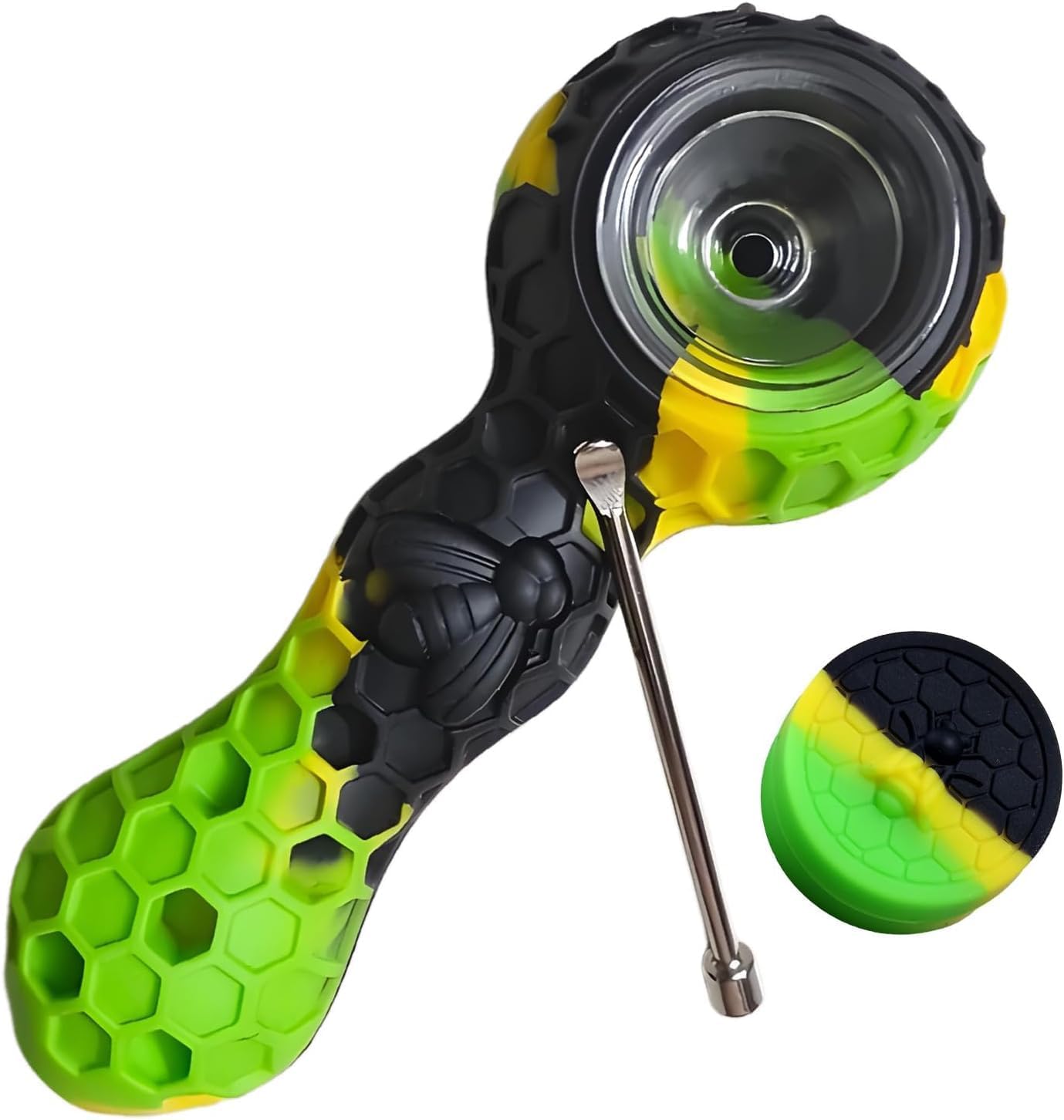 Portable Handheld Craft Collectible Set with Storage Case, Multi-Function Cleaning & Maintenance Tool Kit, Ergonomic Honeycomb Design, Premium Gift Set for Hobbyists & Collectors (Black and Yellow)
