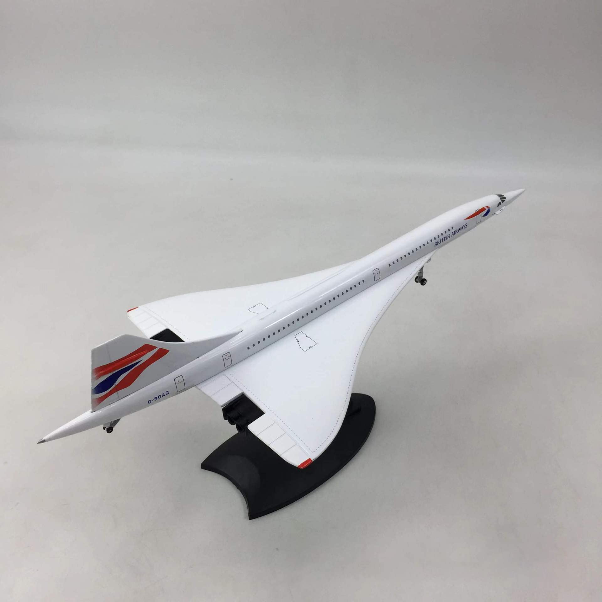 TECKEEN Skala 1/200 brytyjski model samolotu F-BVFB Concorde model samolotu ze stopu odlewu ciśnieniowego model samolotu do kolekcji