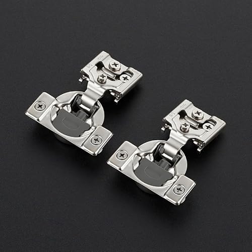 image for Ravinte 60 Pack 30 Pairs 5/8 inch Overlay Soft Close Hinges for Kitche