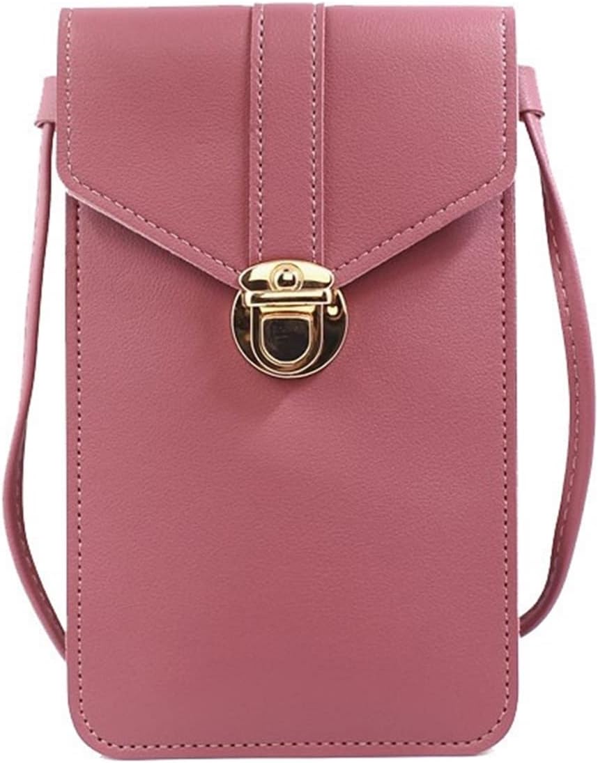 ネックポーチ 縦型財布 ワンショルダー メッセンジャーバッグ スモールバッグ 女性