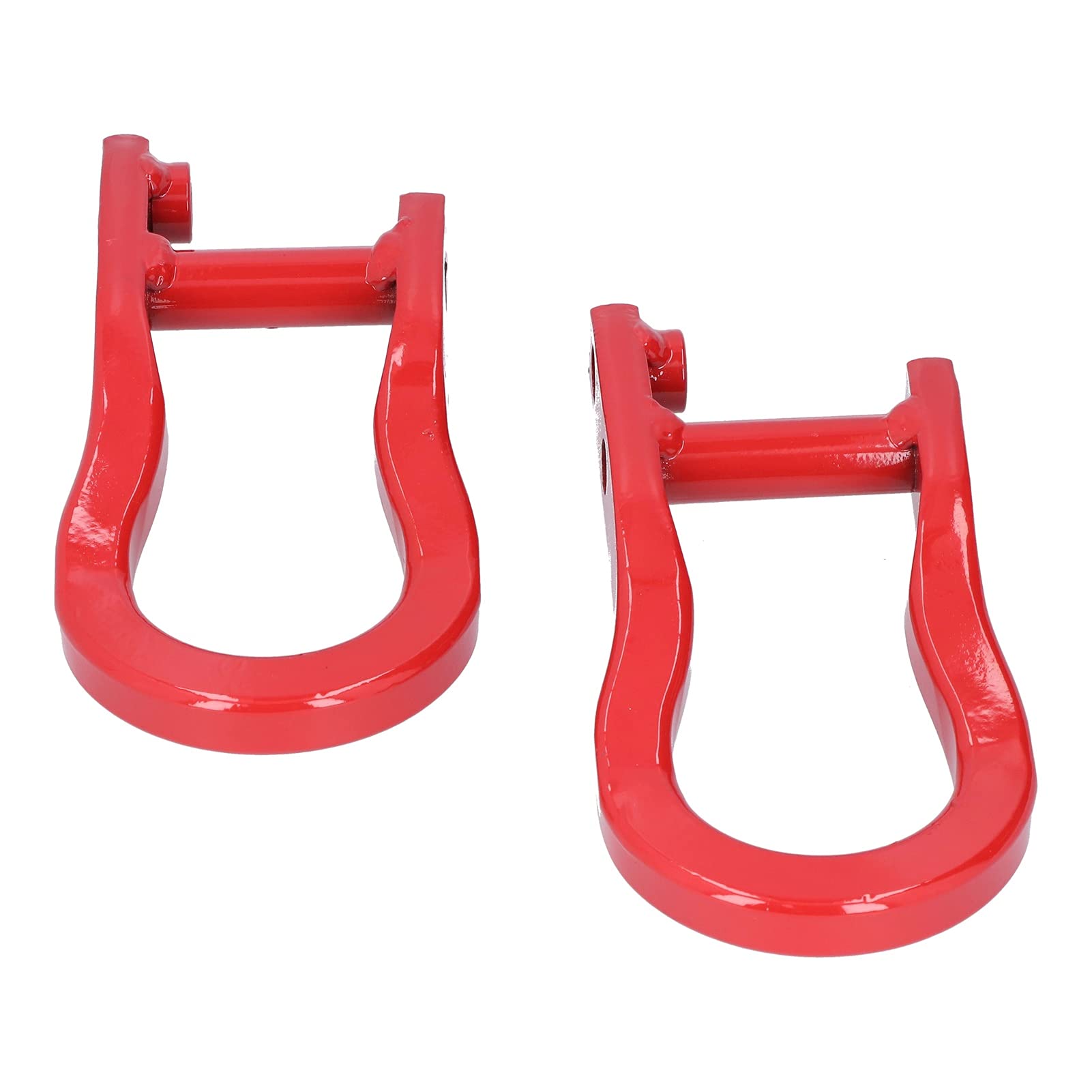 Para Haków Holowniczych Pierścień Holowniczy ze Stopu Czerwonej Stali 84192871 Bezpośredni Zamiennik Przedni Lewy Prawy Dolny do Chevroleta Silverado 1500 Sierra 1500 Holowanie Awaryjne