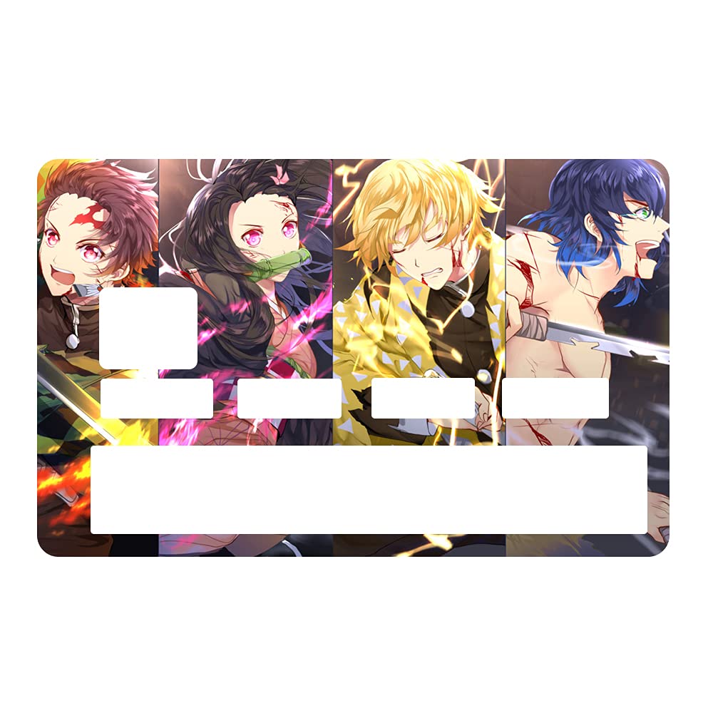 Amazon.com: Credit Card Sticker-Removable Removal-Anime Bank Card Sticker-Personalize  Your Credit Card with These Removable Stickers : Toys & Games