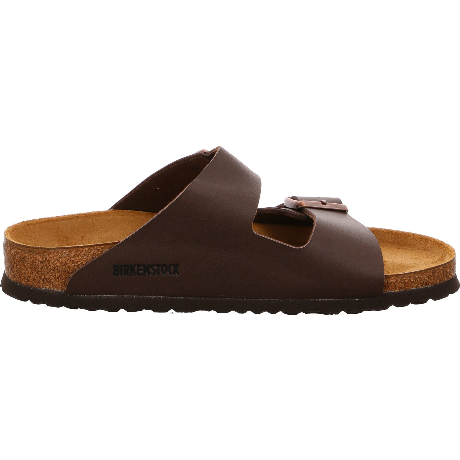 Birkenstock Arizona Dark Brown, Birko Flor Sandali Unisex - Adulto