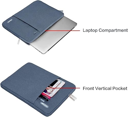 Miniatura 4 de MOSISO Funda para laptop compatible con MacBook Air de 15 pulgadas M3 A3114 M2 A2941 2023 2024Pro A1990 A1707, Surface Laptop 15, Dell XPS 15, HP