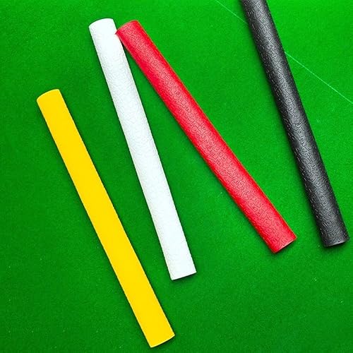 Miniatura 4 de Pool Cue Handle Grip Non Slip Sleeve, Non Slip Grip Sleeve For Billiards Designed For Most Cue(White)