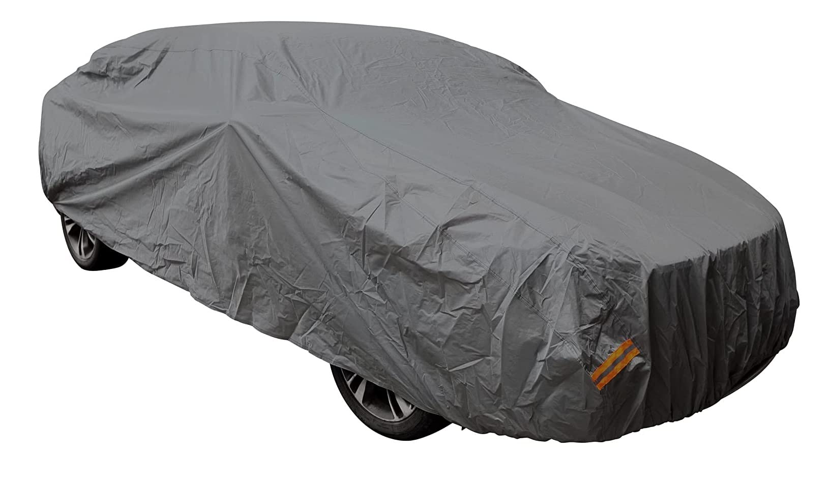 Rebeca Shop Telo Copriauto Impermeabile Compatibile Con Auto Fino A 570 Cm Di Lunghezza, In Varie Misure In tessuto Peva 85g, Colore Grigio Resistente Alle Intemperie