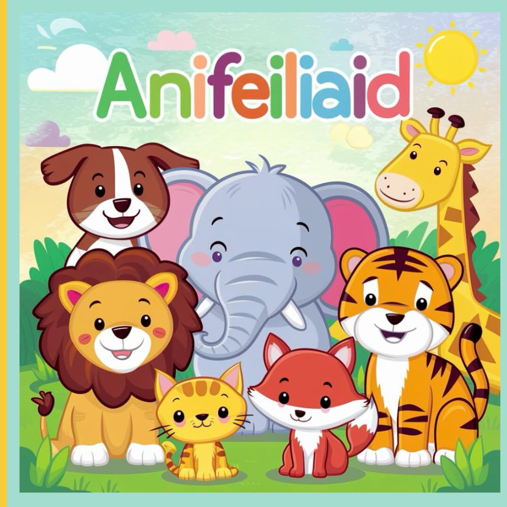 Anifeiliaid (Animals): Welsh picture book for toddlers, bilingual children's resource to learn animals, early language learning