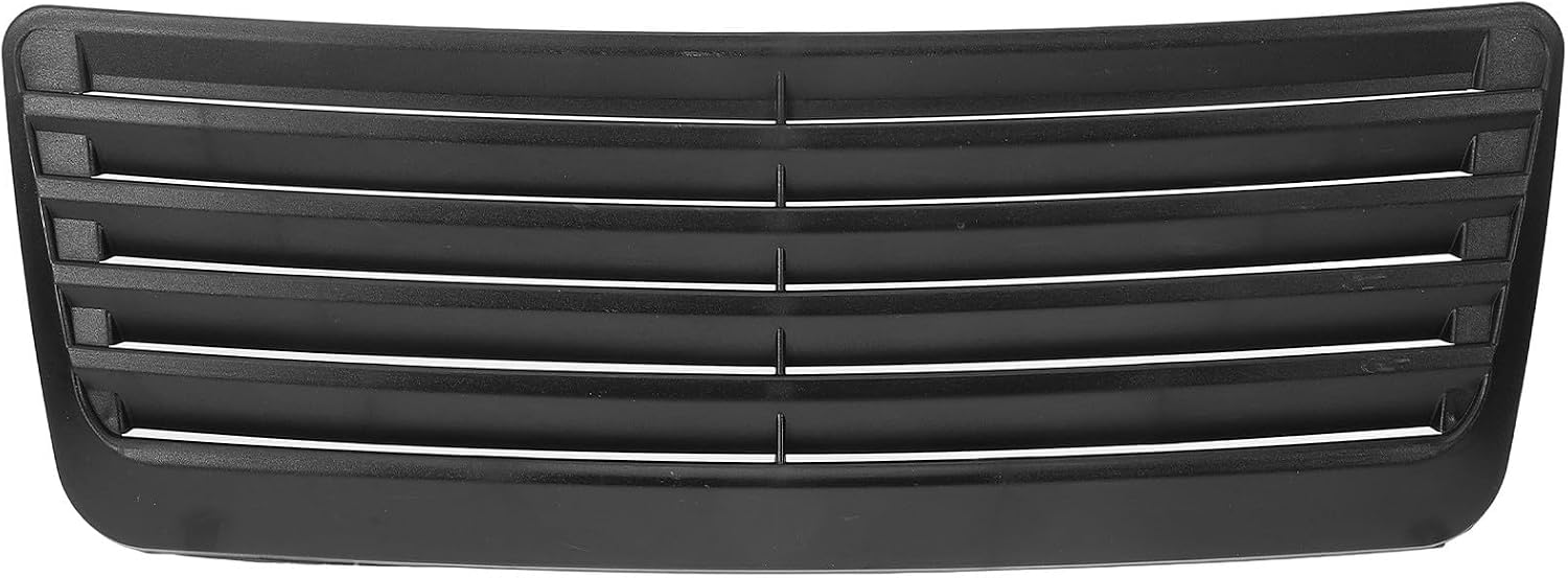 HEMOTON Auto Intake Hood Vent Cover for Car Engine Black Plastic Splashproof Side Vent Unique Style Improving Engine Performance