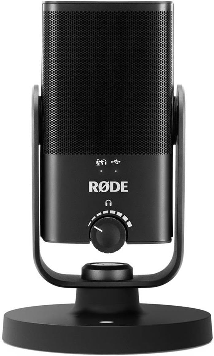 Rode NT-USB Mini Studio-Quality Microphone Bundle with Turnstile Audio Studio Monitor Headphones