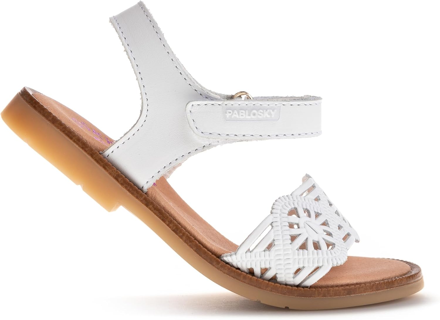 Scarpe Grunland Junior CB0928 - Ciabatta Bambina Sintetico, Colore Cipria, Misura 32, Tacco Piatto