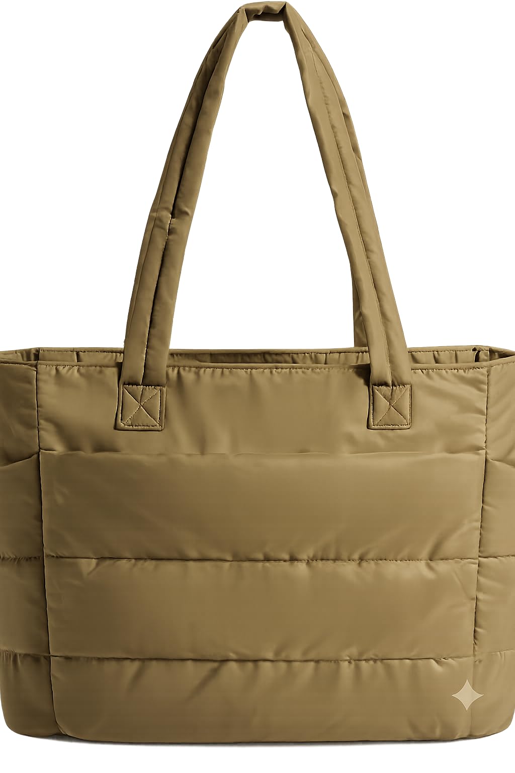 proarch Puffer Tote Bag for Women | Waterproof Shoulder Handbag with Laptop Compartment | Quilted Puffy Office Tote | Travel, College & Work Carry Bag-picture-11