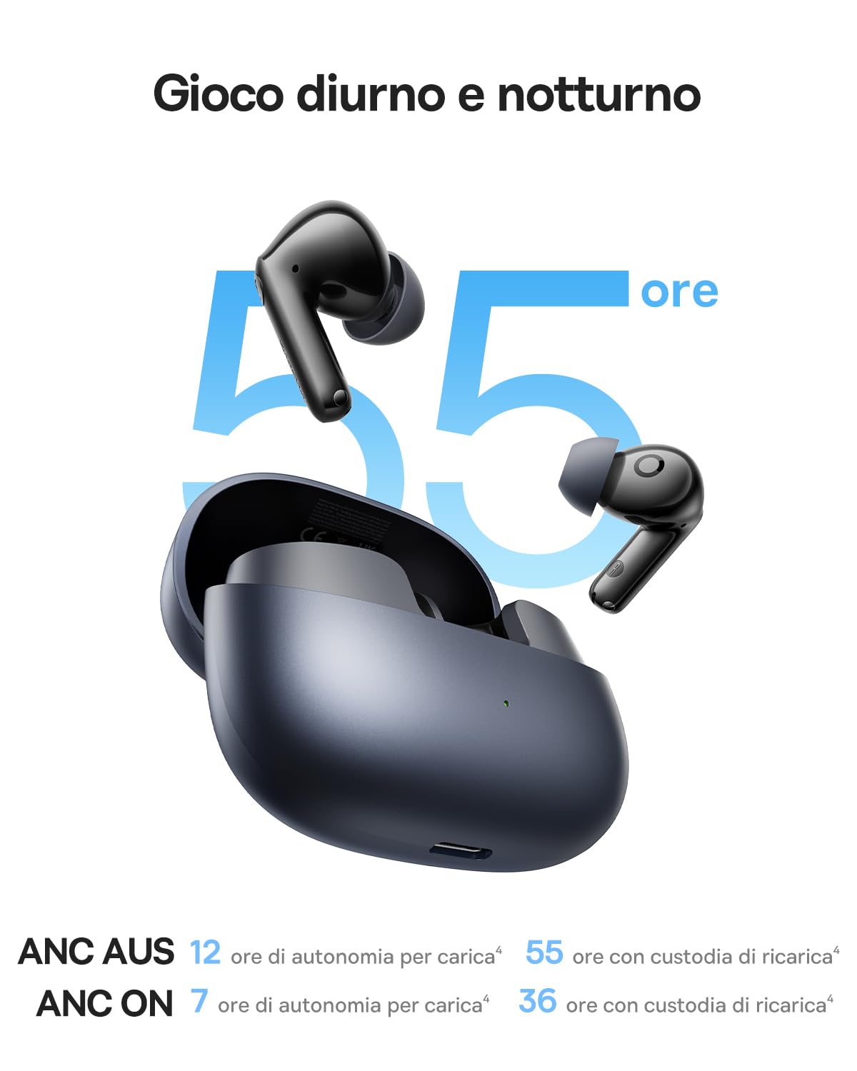 Baseus EP10 Pro Auricolari In Ear Wireless, Cuffie Bluetooth