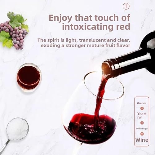 Miniatura 2 de Levadura de vino de fruta de ángel, morera Yangmei, levadura de vino tinto SY adecuada para frutas de color claro, (0.35 oz x 1 bolsa)