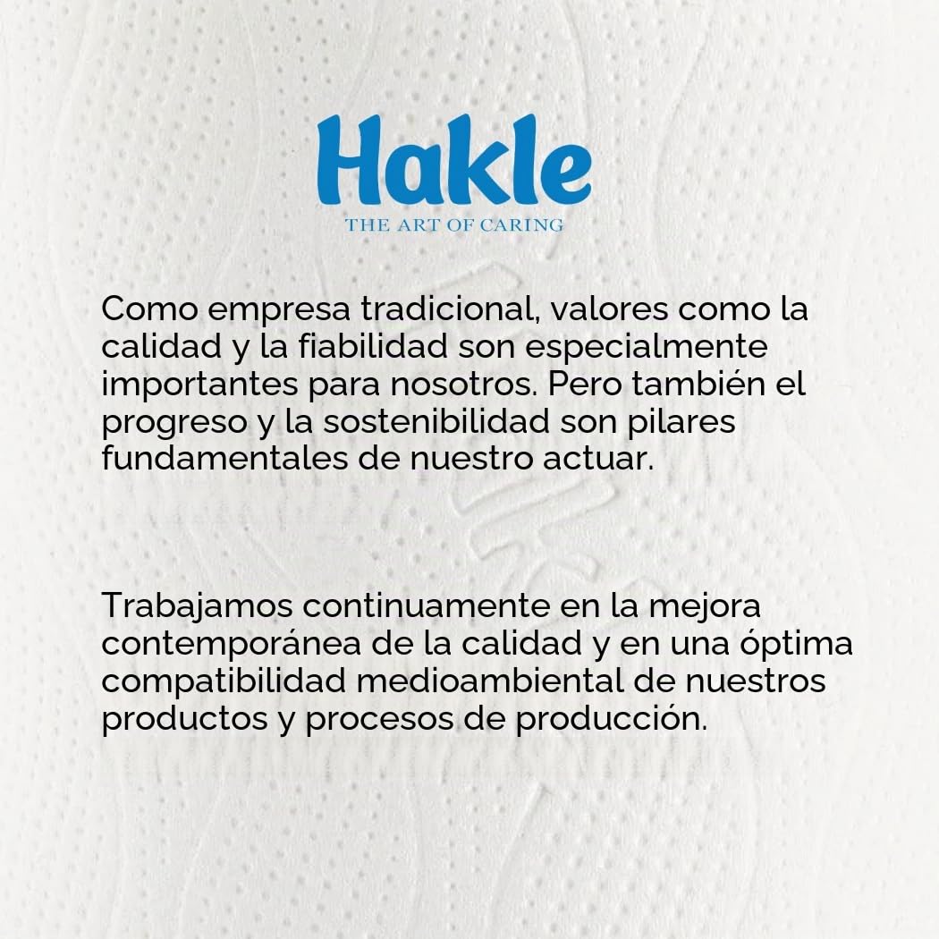 Hakle Dreamsoft 72 rollos de papel higiénico de 4 capas | 130 hojas por rollo, limpieza suave para el bienestar