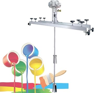 Pneumatic Agitator for IBC Tank, 1 Ton Tank Mixer Machine Paint Stirring Machine, Air Agitators, Folding Propeller for Ink Dissolver Agitator