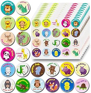 Reward Stickers for Kids,Teacher Stickers Dia1.5in/38mm,Incentive Stickers Motivational Stickers for Children Supplies Classroom Supplies