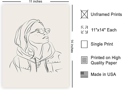 Miniatura 456 de Poster Master Póster de peonías – Estampado de flores retro – Ilustración floral – Ilustración en blanco y negro – Diseño de línea y abstracto –