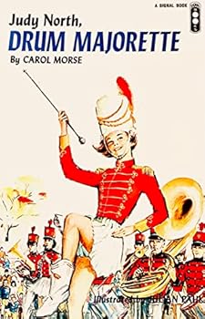 Hardcover Judy North, Drum Majorette. Book