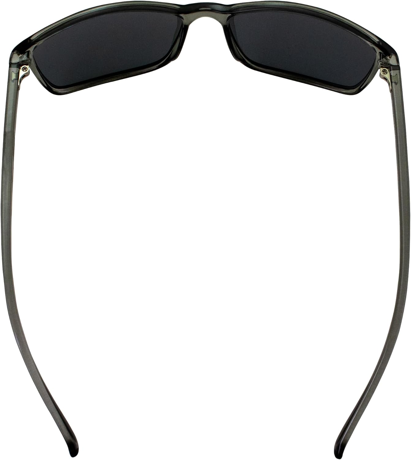 Epoch Eyewear Murphy Sports Polarized Sunglasses Motorcycle Riding Glasses Gray Frame w/Lavender Mirror Lens - Image 4