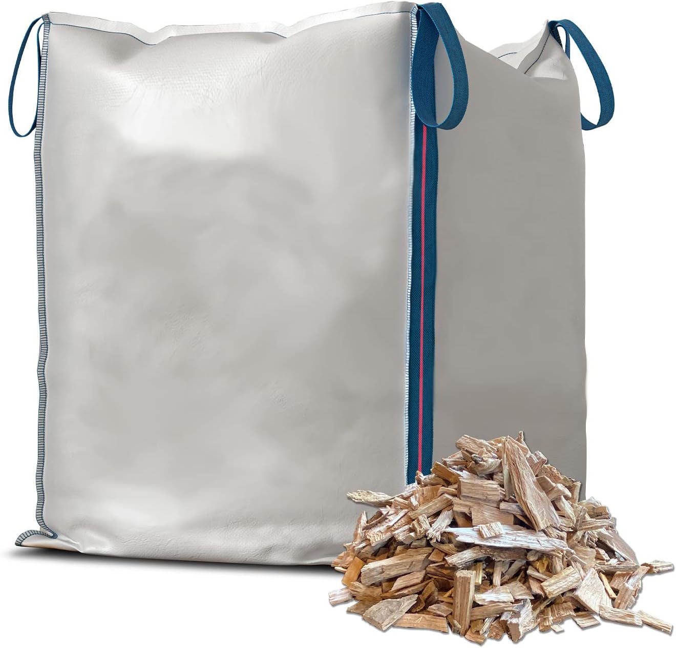 Warma 1 x Hardwood Chips Bulk Dumpy Bag Wood Chippings Suitable for