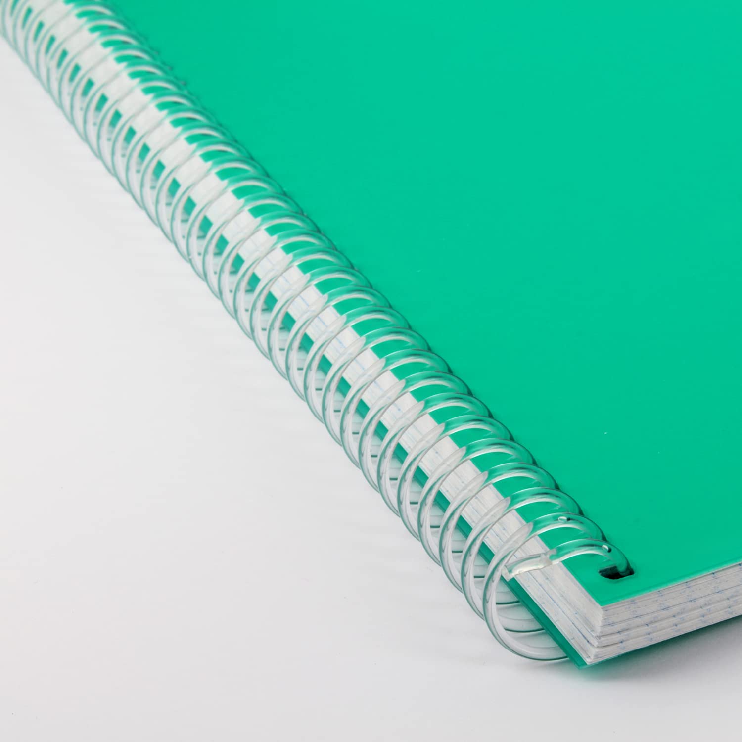 Quaderno A Spirale A4 Fluo Senza Fori - Quadretti 5 Millimetri Senza Margine