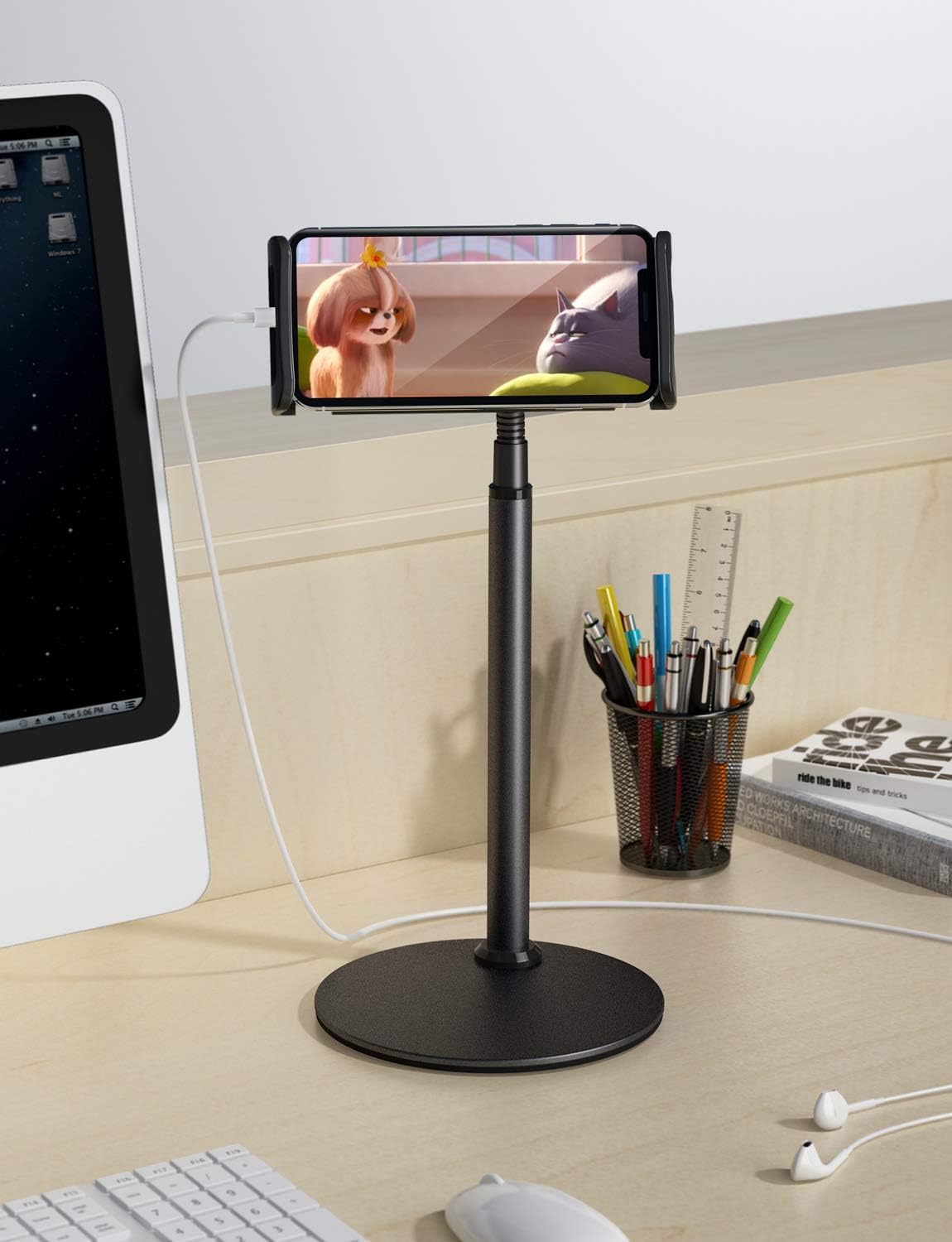 Best Deal 🛒 Tablet Stand Holder, Klearlook Metallic Multi-Angle Adjustable Stand Holder 360 Degree Swivel Rotation Flexible Arm for All Smartphones and Tablets Up to 12.9 Inches Black Black Friday - 80% OFF Tablet Stand Holder, Klearlook Metallic Multi-Angle Adjustable Stand Holder 360 Degree Swivel Rotation Flexible Arm for All Smartphones and Tablets Up to 12.9 Inches Black