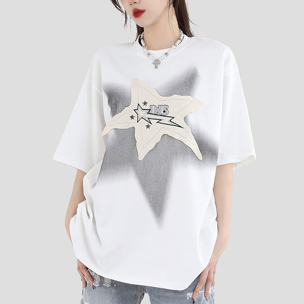 Y2k Vintage Tees for Men,90s Oversized T Shirts Y2k Tops