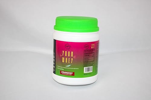 EUREKA PHARMA Your WHEY Proteína Vegana en Polvo 500G (Fresa)