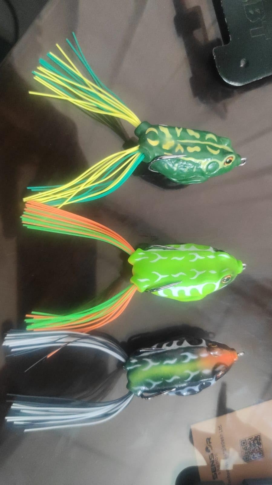 Fishing Lures Saltwater Silicone Soft Bait Artificial Baits, Fishing Spoon Double Hook | Frog3 Pic (B0CWGTZ961) Amazon Price History, Amazon Price Tracker