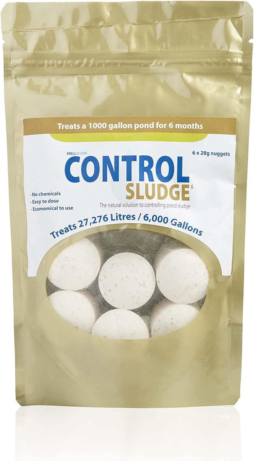 – Swell Control Green Sludge 2 Pack. Pond Clear Water Treatment and Sludge Remover