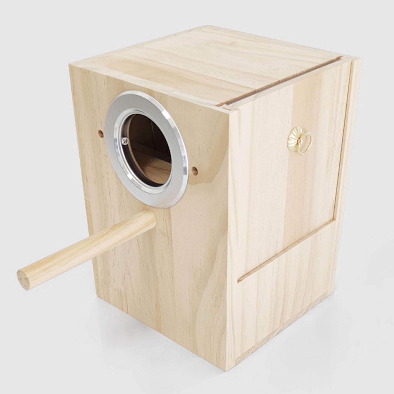 Amazon.co.jp: 鳥の飼育箱,止まり木付きケージ用木製鳥小屋