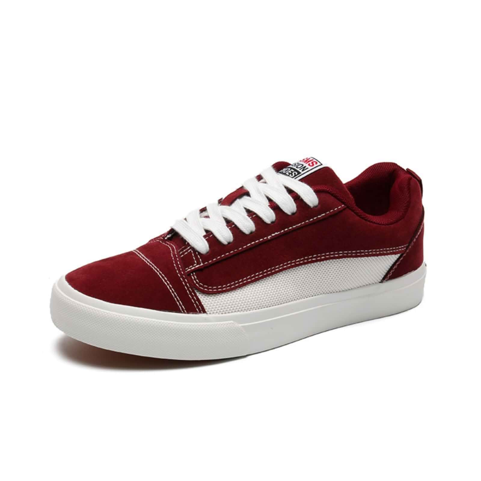 Men's Fashion Two - Tone Sneakers, Unique Casual Footwear - Perfect for Street Fashion, Skate Culture & Daily Use
