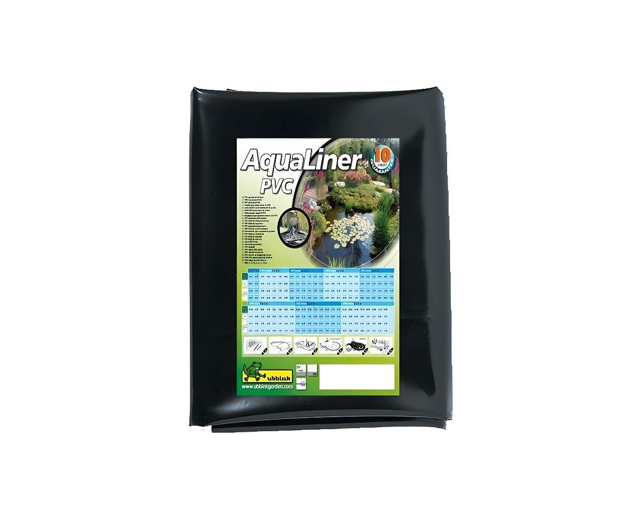 Ubbink_Bâche Aqualiner En PVC 0,5mm 5 X 4m Pour Bassin