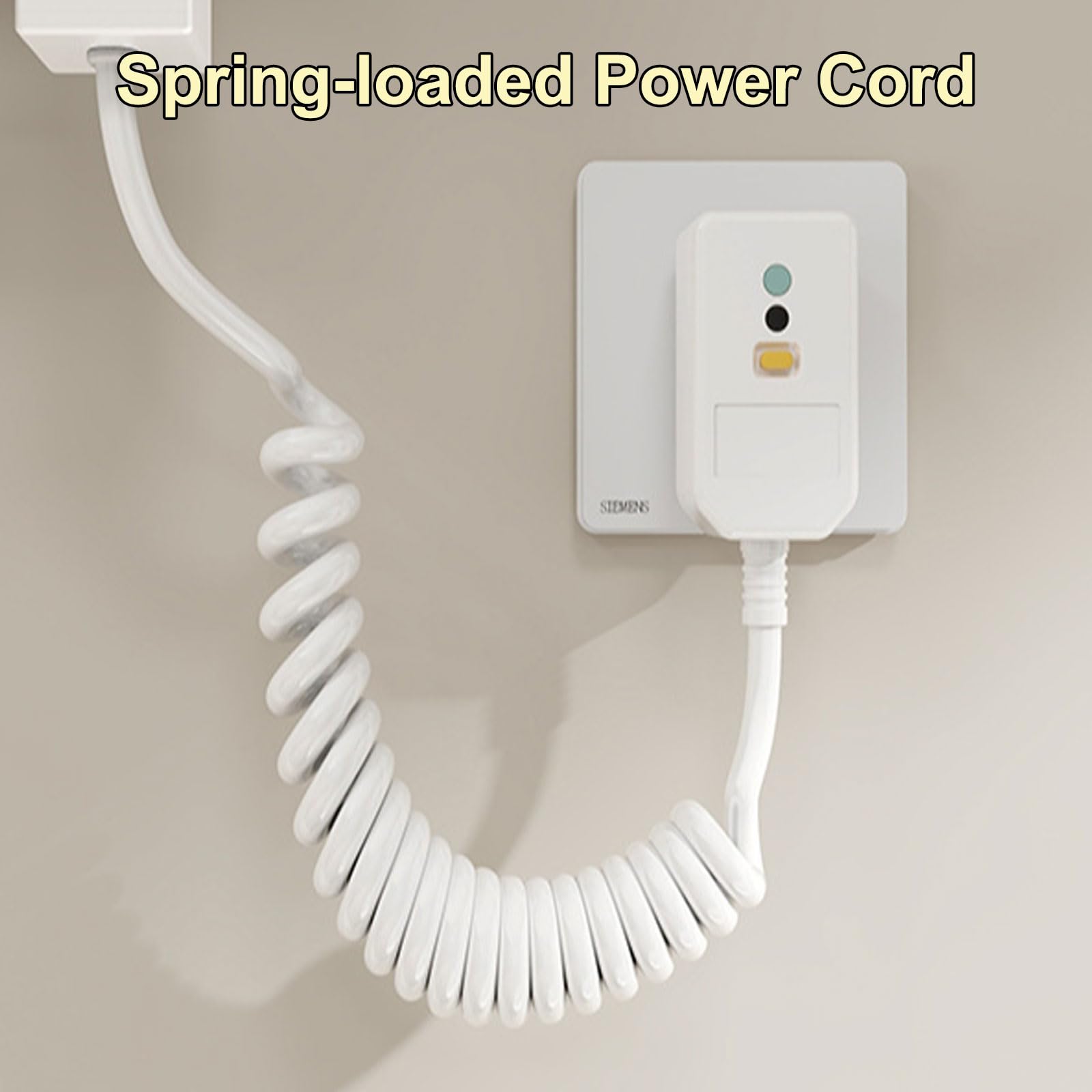 Toallero térmico inteligente, control de temperatura ajustable, calentador de toallas montado en la pared, diseño de ahorro de energía y ahorro de espacio para el baño definitivo