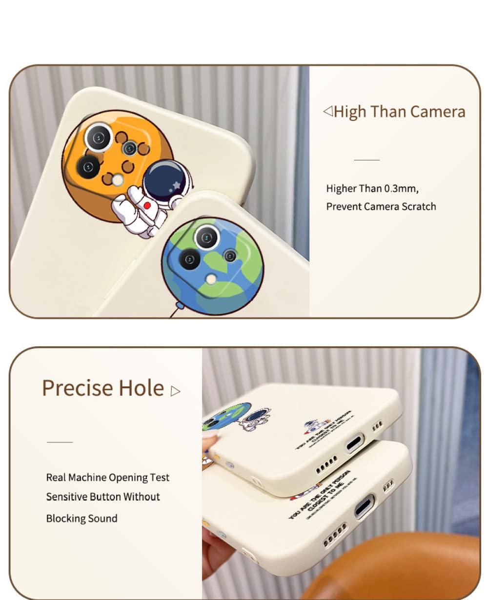 Acquista Custodie Cover Per Xiaomi Redmi Note 9 Pro 10 11 12 8 11T 12S 12R 5G Antiurto Quadrato Morbido Silicone Liquido Moda Boy Girl Per Redmi Paraurti Shell In Italia A Partire Da 0.76 - Foto 6