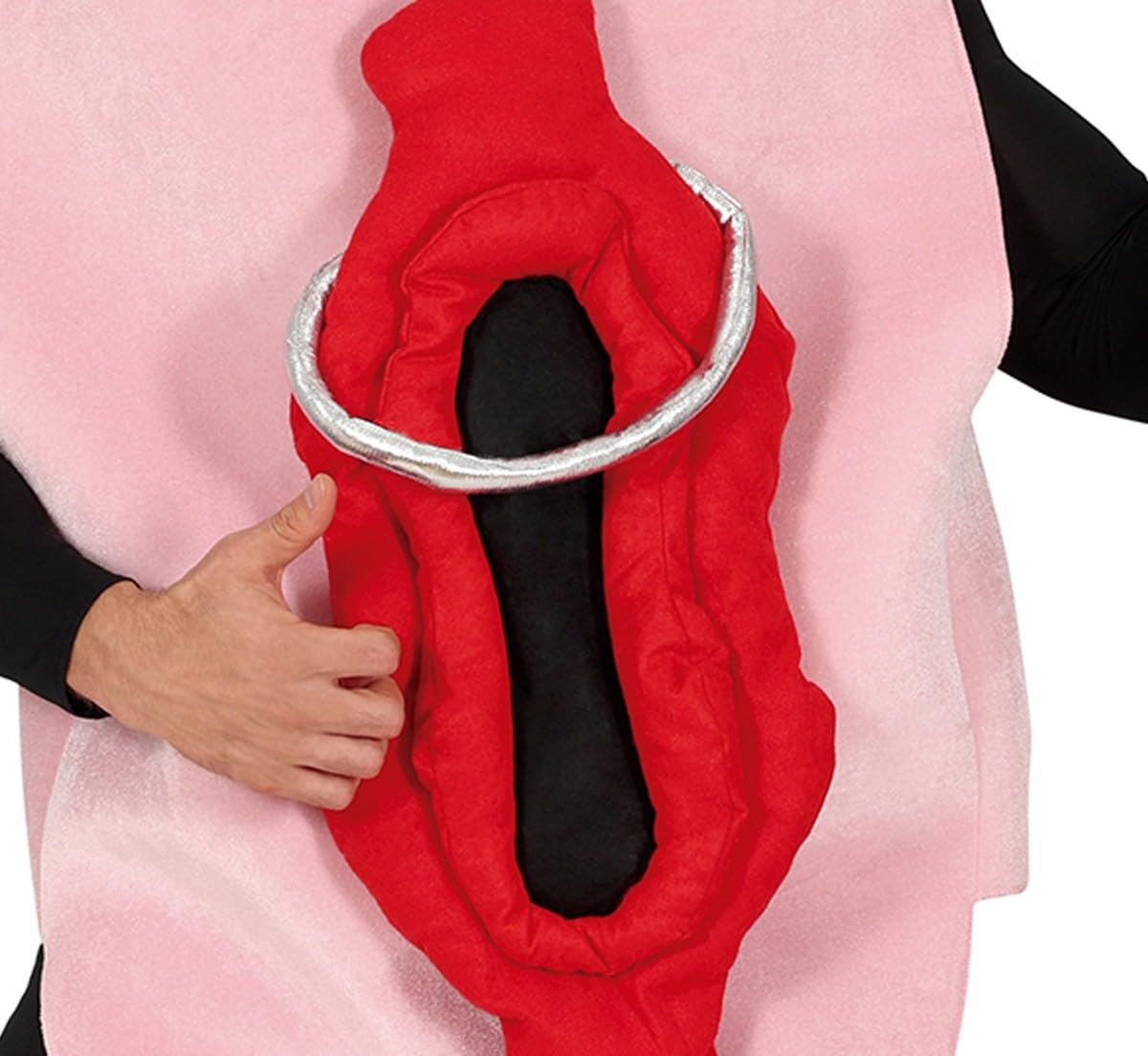 FIESTAS GUIRCA | Pussy-Kostüm für Erwachsene (52-54/L) - Outfit für Junggesellenabschiede und Kostümpartys - Ideal für Männer - Für Spaß und gute Laune bei Junggesellenfeiern, Karneval und Halloween