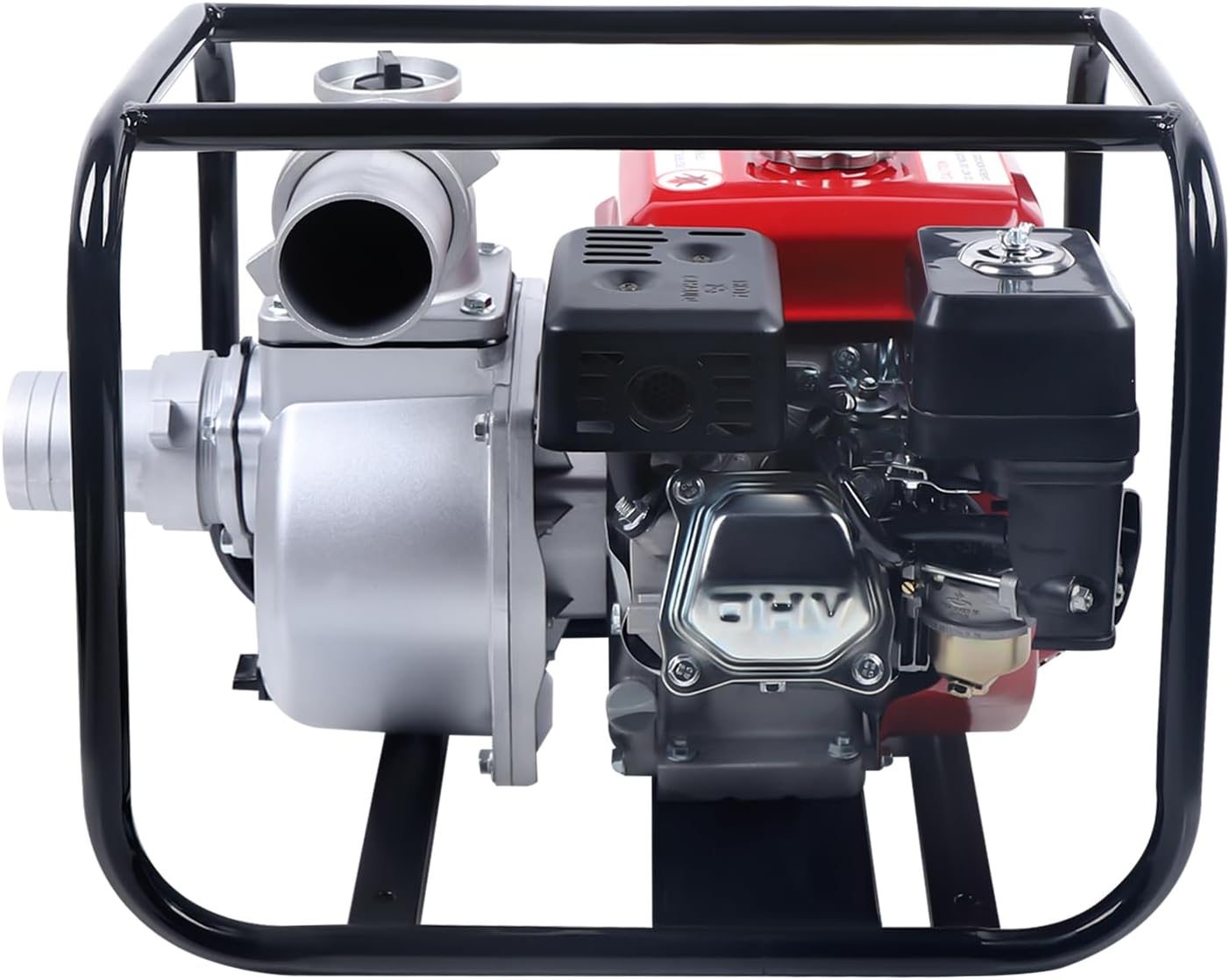 Commercial Gas Powered Water Pump,7.5 HP 3" Inlet/Outlet Semi-Trash Water Transfer Centrifugal Pump for Agricultural Flood Landscaping Garden Irrigation Drainage,60 m3/h,3600RPM