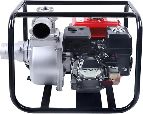 Miniatura 7 de Bomba de agua de gasolina de 7.5 HP 3600rpm, bomba de basura semialimentada a gas, bomba de agua de alta presión, bomba de agua de transferencia