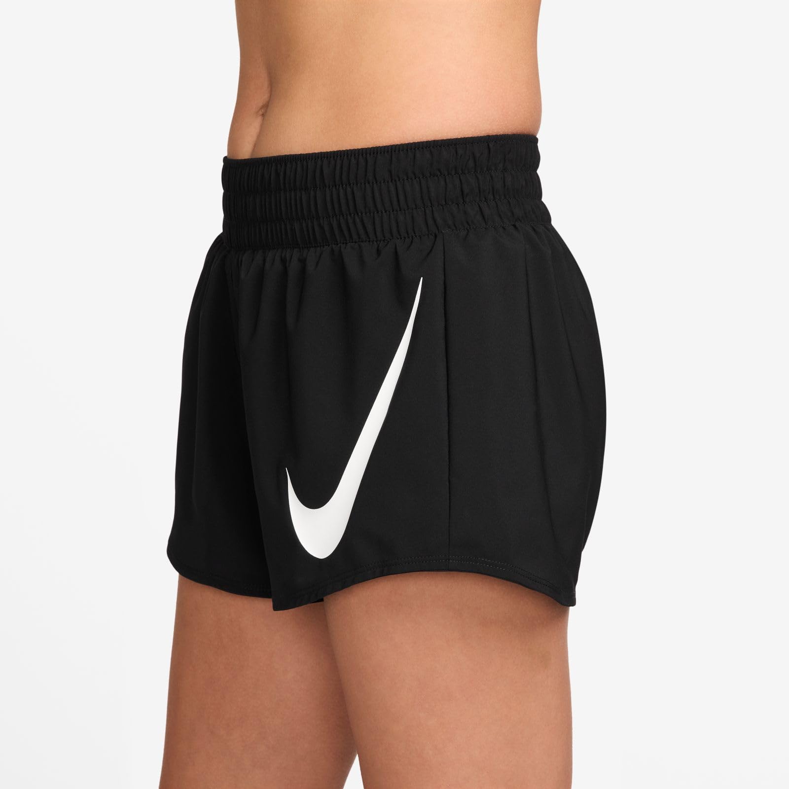 Nike Nike Dri-fit One Swoosh Lockere Laufshorts Mit Innenslip, Mittelhohem Bund (Ca. 8 Cm) Für Damen - Short de Course - Course - Femme