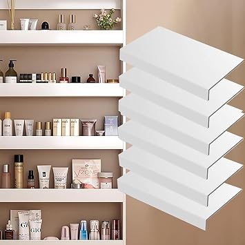 6 PCS Wire Shelving Unit Cover for Pantry Closet, 8mm PVC Composite Sheet Wire Rack Covers - Removable Decor Shelf Covers,for Closet/Kitchen/Laundry Room44x12in/112x30cm